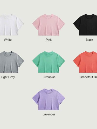 Wholesale Custom Women Crop Top Manufacturing Services