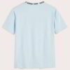 Stacked blank t-shirts, heather gray & white, soft knit texture visible. Crew neck, clean seams, ready for printing. - View 2