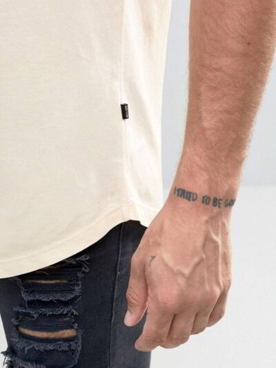 Soft, natural cotton t-shirts bulk pack. Notice the smooth knit and durable shoulder seams. Perfect blank canvases for your d