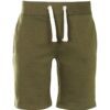 Lightweight summer shorts with clean stitching. Close-up showing soft fabric texture and potential for custom logo placement.