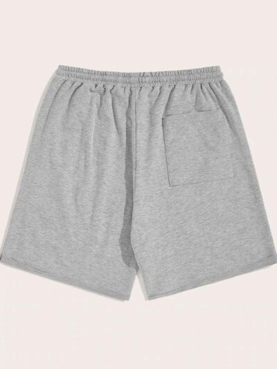 Lightweight summer beach shorts in soft, textured eco-friendly fabric. Notice durable stitching and relaxed fit. Perfect for