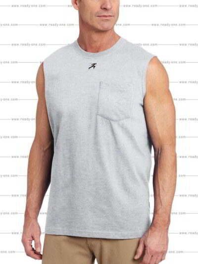 Black fitness tank tops in bulk. Smooth, breathable athletic fabric with reinforced stitching. Sleeveless gym shirts for work