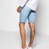 Heavyweight cotton sweat shorts. Notice the dense, textured 275 GSM fabric and reinforced stitching. A comfortable, durable g