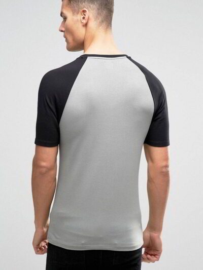 Stacked navy t-shirts, custom printed with bold white statements. Notice the soft-feel cotton texture and durable double-stit
