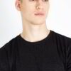 Navy blue retail t-shirt. Soft, smooth cotton fabric. Clean, reinforced stitching. Classic crew neck. Perfect blank canvas fo