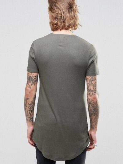 Soft-drape tee showing smooth, close knit. Premium cotton blend, reinforced seams, vibrant crimson color. Perfect for everyda