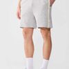 Men's solid color t-shirt and shorts set. Heathered jersey knit, clean seams. Customizable print area. Perfect for bulk order