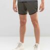 Lightweight beach shorts with vibrant, all-over sublimation print. Notice the fine stitching and soft, breathable fabric text