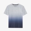 Men's summer set, casual t-shirt & shorts. Lightweight knit fabric, fine stitching. Comfortable, breathable clothing in neutr