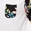 Vibrant all-over print t-shirts; soft, smooth fabric texture; durable stitched seams; blank canvas for unique designs; lightw