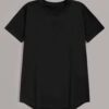 Soft, heather-textured crewneck tees in bulk. Subtle stitching detail. Ideal for retail branding with vibrant prints or embro
