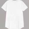 Soft, heather-textured crewneck tees in bulk. Subtle stitching detail. Ideal for retail branding with vibrant prints or embro