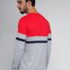 Close-up on soft, ring-spun cotton t-shirt. Vibrant, direct-to-garment print. Quality stitching detail. Wholesale blank tee,