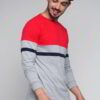 Close-up on soft, ring-spun cotton t-shirt. Vibrant, direct-to-garment print. Quality stitching detail. Wholesale blank tee,