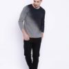 Close-up of fitted t-shirt, fine-knit fabric, clean stitching detail. Soft texture, subtle heather gray, ideal blank canvas.