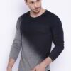 Close-up of fitted t-shirt, fine-knit fabric, clean stitching detail. Soft texture, subtle heather gray, ideal blank canvas.