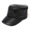 Close-up of a durable tactical cap. Olive drab canvas, reinforced stitching, hook & loop patch area on front. Structured, mil