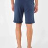 Men's organic cotton tee and shorts set. Soft heathered texture, clean stitching. Sustainable summer style. - View 3 of 5