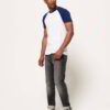Heavyweight cotton oversized tee, visible durable stitching. Wholesale blank garment for custom printing, classic fit, neutra