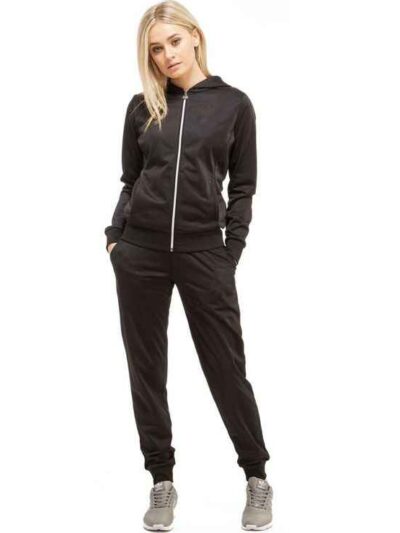 Plain tracksuit. Soft, breathable knit fabric, visible stitching. Perfect for custom printing or embroidery. Dark Heather Gre