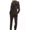Plain tracksuit. Soft, breathable knit fabric, visible stitching. Perfect for custom printing or embroidery. Dark Heather Gre