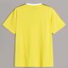 Close-up of soft, breathable custom t-shirt. Quality stitching, smooth fabric, vibrant event design. Short-sleeve, crew neck