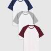 Wholesale sports shirts with custom logos. Soft-feel knit, vibrant print, durable stitching. Crew neck, heather grey. Ready f