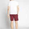 Men's stretch cotton lounge set. T-shirt and shorts. Soft texture, fine stitching. Relaxed fit, breathable fabric. Light grey