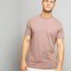 Close-up of a custom printed tee. Notice the smooth cotton blend, vibrant colors, & precise stitching. Short sleeve, crew nec