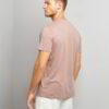 Close-up of a custom printed tee. Notice the smooth cotton blend, vibrant colors, & precise stitching. Short sleeve, crew nec