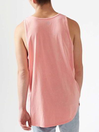 Close-up of breathable athletic tank tops in vibrant team colors with reinforced stitching. Soft, lightweight, moisture-wicki