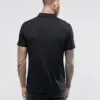 Close-up of a custom polo shirt showing textured fabric, neat stitching. A versatile, durable garment ideal for promotional w