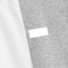 Men's color block t-shirt, custom patched detail. Soft cotton blend, durable stitching, short sleeves. Perfect for brand cust
