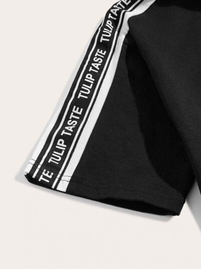 Close-up of a crisp polo shirt with a button placket. Fine stitching detail, subtle pique texture visible. Light-colored cust