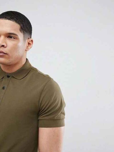 High quality polo shirt showcase with meticulous stitching, soft fabric texture, vibrant colors for brand merchandising. - Vi
