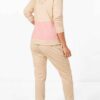 Women's hooded tracksuit, soft brushed fleece texture, custom stitching detail. Adjustable drawstring hood, relaxed fit. Note