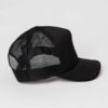 Trucker hat with breathable mesh back. Structured front panel, curved brim, and contrasting stitch detail. Perfect for custom