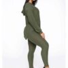 Most Selling Curved Hem Hoodie Sexy Fitting Tracksuit - Premium quality manufacturing view - View 4 of 8