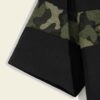 Men's camo striped t-shirt. Soft jersey knit, unique camouflage pattern, subtle stripes, crew neck, fine stitching. Urban sty