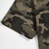 Men's camo tee with bold slogan graphic. Notice the quality stitching and soft cotton texture. Short-sleeved, relaxed fit. -