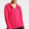 Raglan sleeve hooded tracksuit. Heathered knit, soft texture. Detailed stitching highlights modern design. Sporty loungewear