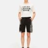 Athletic summer shorts in breathable fabric. Notice the strong stitching, comfortable fit, and subtle color variations. Ready