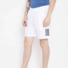 Lightweight running shorts. Breathable fabric texture, subtle stitching. Hints of royal blue. Perfect training apparel. - Vie