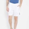 Lightweight running shorts. Breathable fabric texture, subtle stitching. Hints of royal blue. Perfect training apparel. - Vie