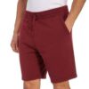 Durable cotton training shorts; close-up reveals robust stitching, soft fabric texture. Ideal workwear in neutral tones. - Vi
