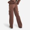 Women's two-piece tracksuit. Soft heather gray fabric, ribbed cuffs. Casual sweat suit with clean stitching and a comfortable