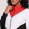 Women's Tracksuit Set: Athletic fit. Soft, heathered moisture-wicking fabric. Reinforced seams. Ideal for activewear. - View