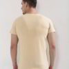 Bulk cotton t-shirts. Soft texture, clean stitching. Classic crew neck design hints at lasting comfort. Great blank canvases!