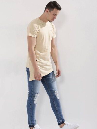 Bulk cotton t-shirts. Soft texture, clean stitching. Classic crew neck design hints at lasting comfort. Great blank canvases!