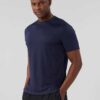 Men's high-end streetwear short set. Textured fabric, subtle stitching, tailored fit. Two-piece design, likely breathable mat